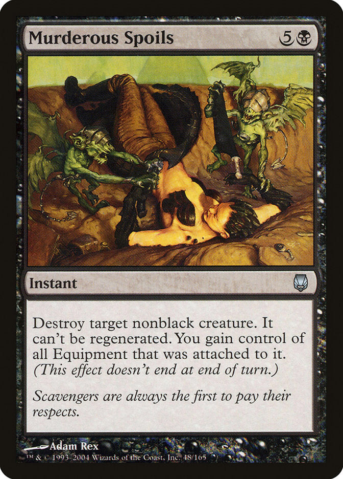 Murderous Spoils 48/165 (Darksteel) 