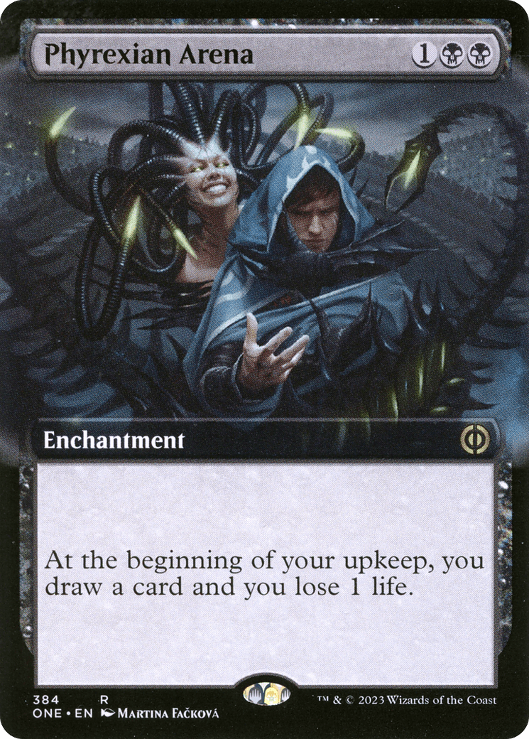 Phyrexian Arena (Extended Art) [Phyrexia: All Will Be One] Foil