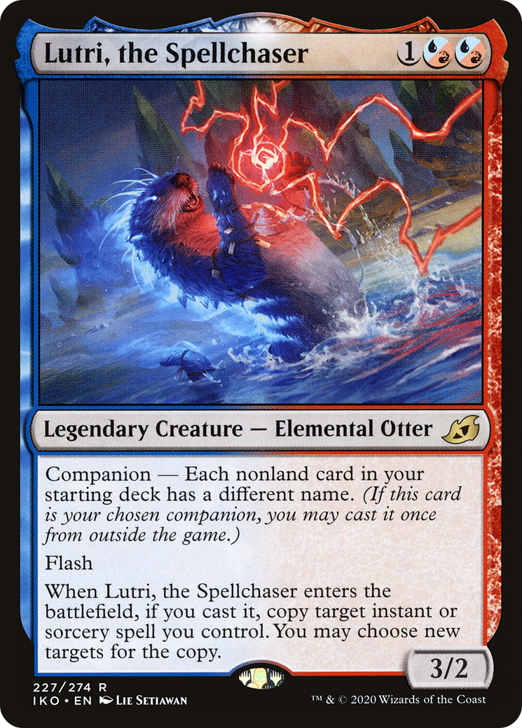 Lutri, the Spellchaser [Ikoria: Lair of Behemoths] Foil