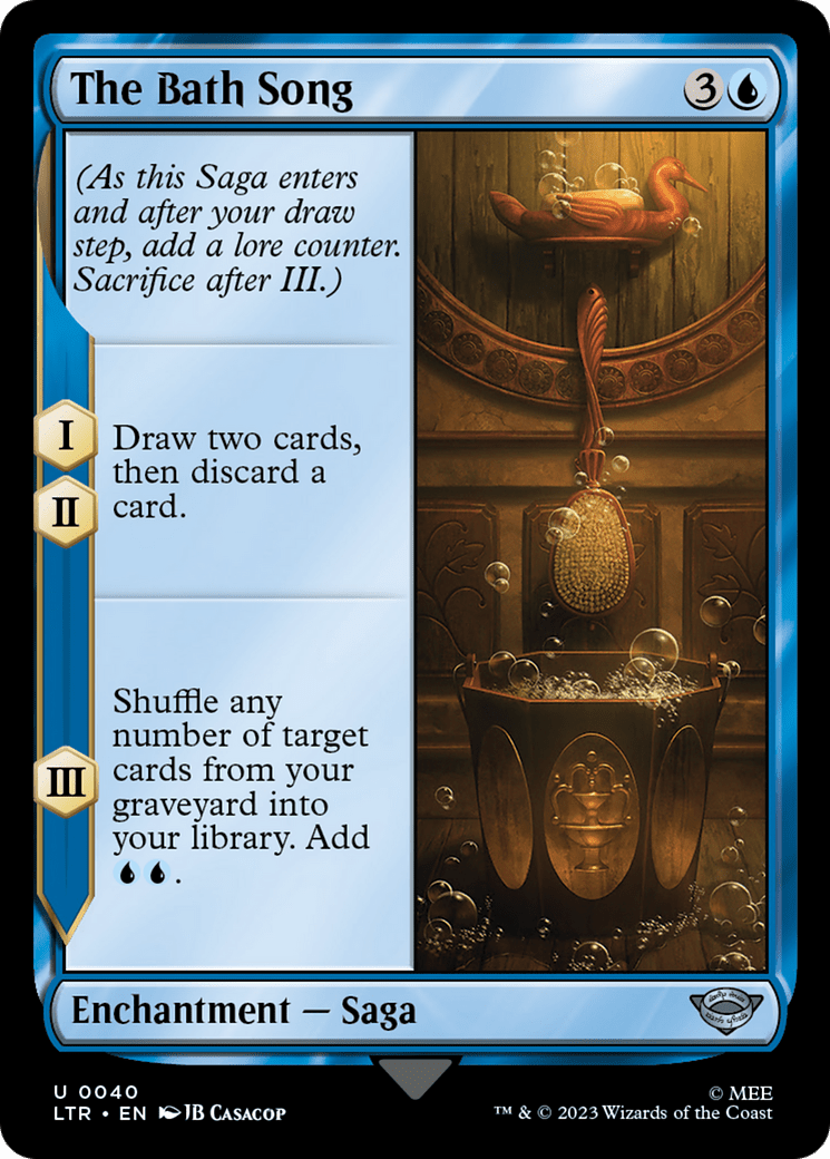 The Bath Song [The Lord of the Rings: Tales of Middle-Earth] Foil