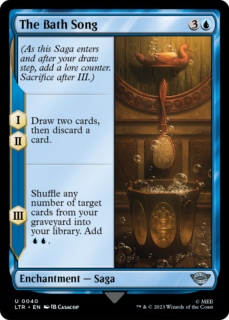 The Bath Song [The Lord of the Rings: Tales of Middle-Earth] Foil