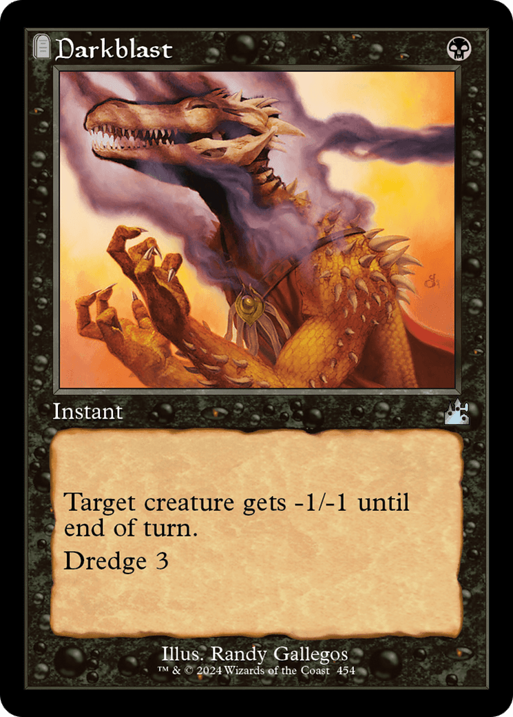 Darkblast (Retro Frame) [Ravnica Remastered] Foil