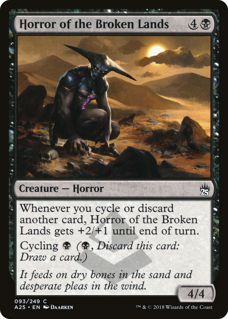 Horror of the Broken Lands [Masters 25] Foil