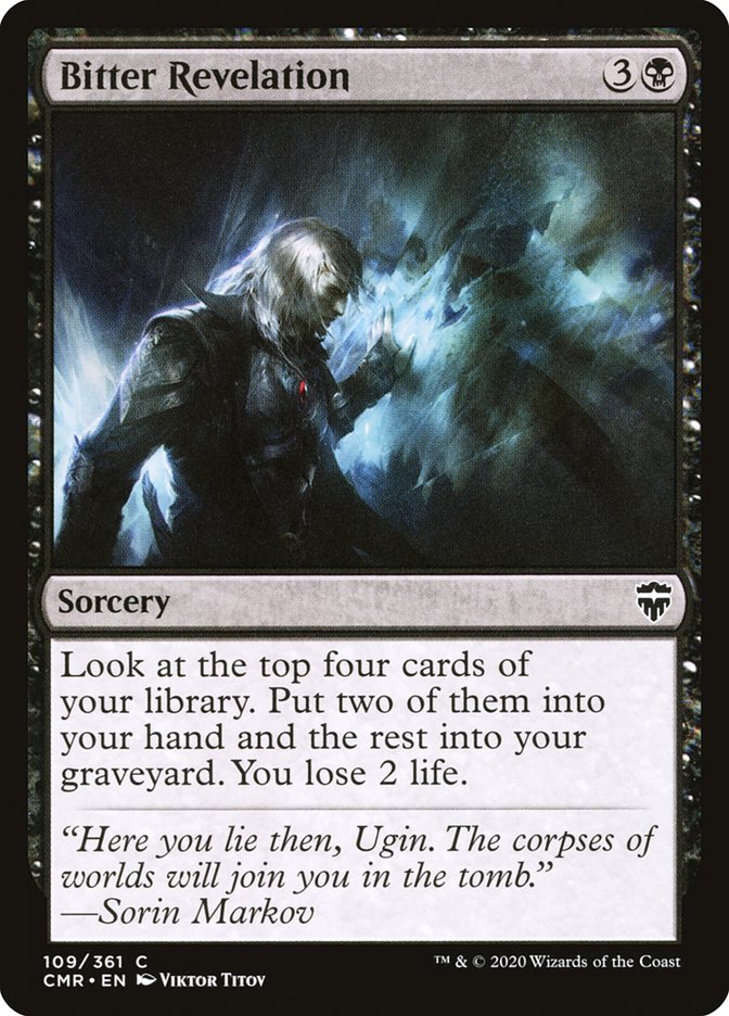 Bitter Revelation 109 (Commander Legends)  - Foil