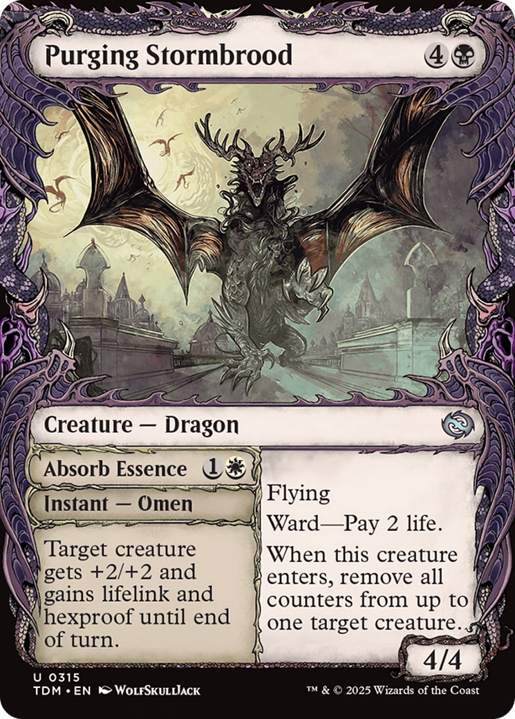 Purging Stormbrood (Showcase) (315) [Tarkir: Dragonstorm]