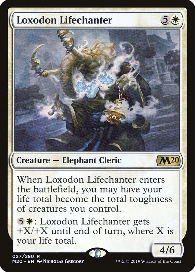 Loxodon Lifechanter 27/280 (Core Set 2020) 