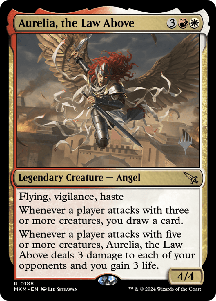 Aurelia, the Law Above (Promo Pack) [Murders at Karlov Manor Promos]