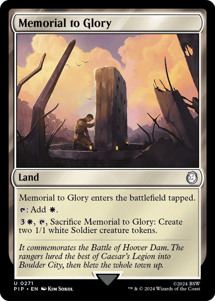 Memorial to Glory [Fallout] Foil