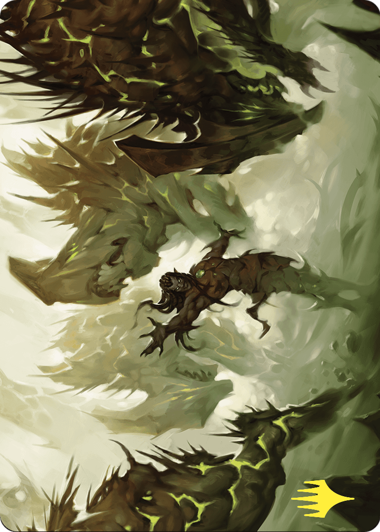 Ezuri's Predation // Ezuri's Predation (ACMM-023) - Commander Masters Art Series (Borderless)