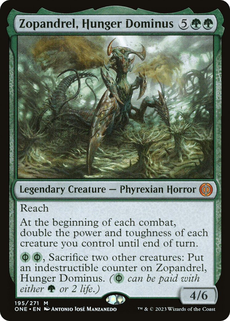 Zopandrel, Hunger Dominus [Phyrexia: All Will Be One]