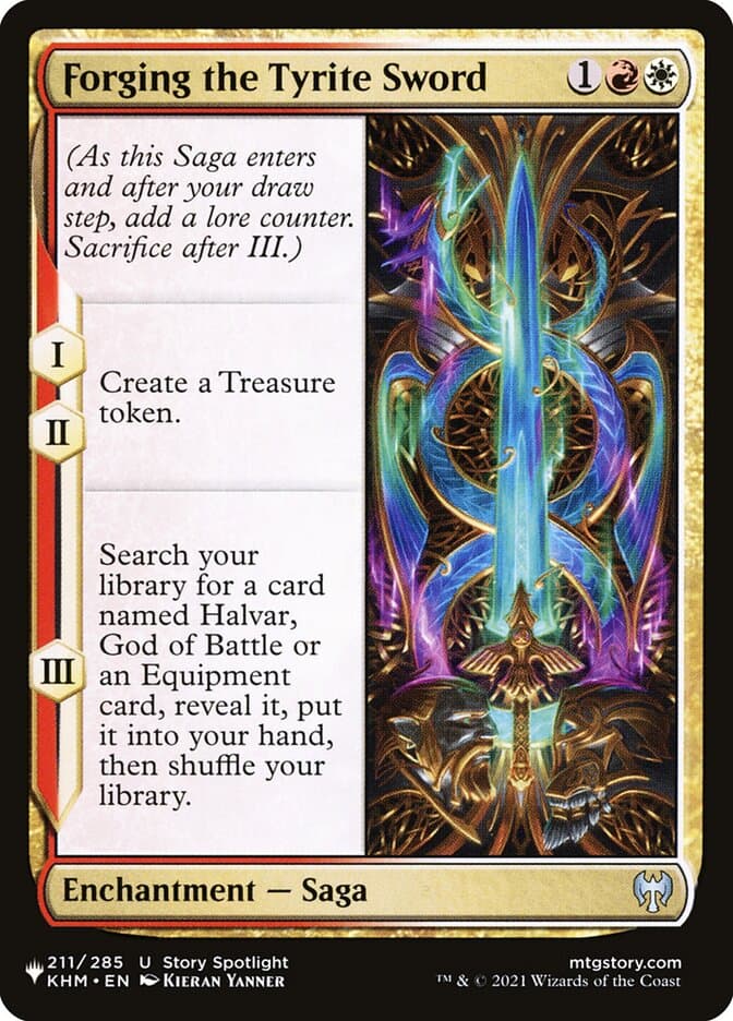 Forging the Tyrite Sword |  (KHM-211) [The List]