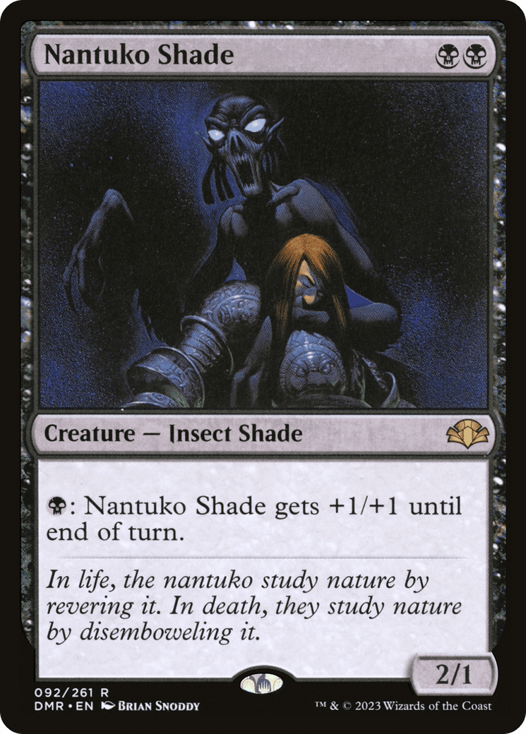 Nantuko Shade [Dominaria Remastered] Foil