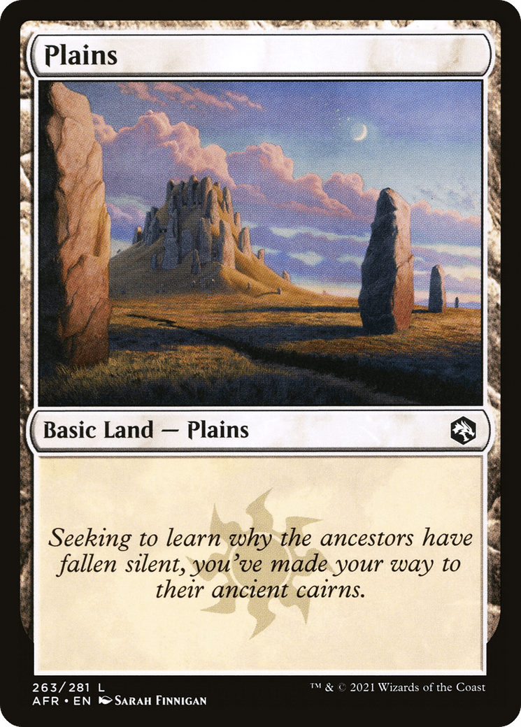 Plains (263) [Dungeons & Dragons: Adventures in the Forgotten Realms] Foil