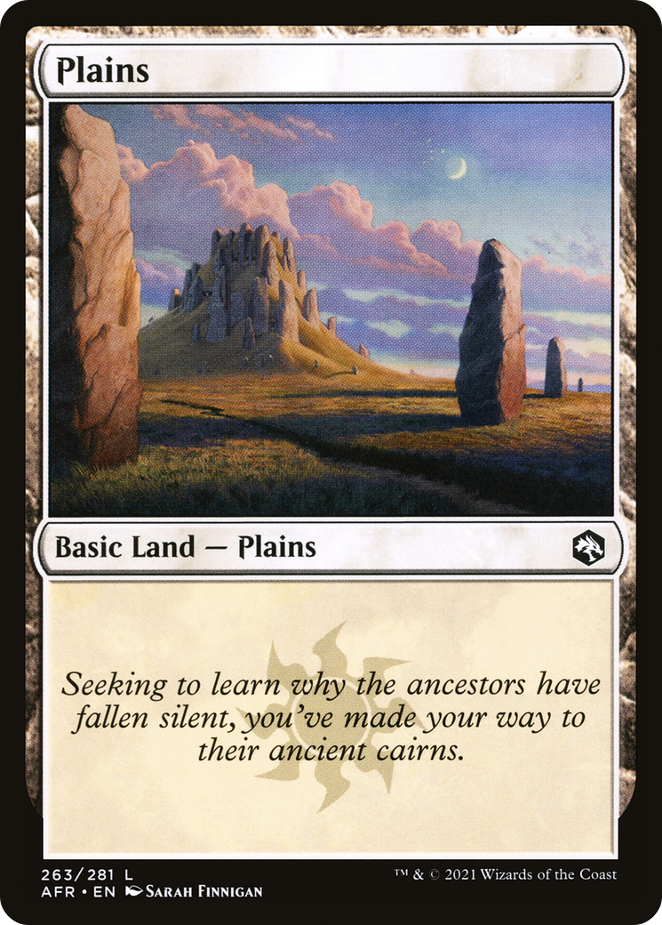 Plains (263) [Dungeons & Dragons: Adventures in the Forgotten Realms] Foil