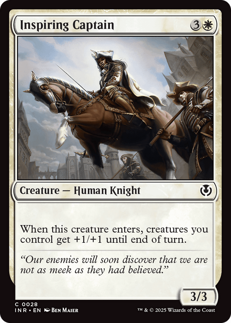 Inspiring Captain (-028) [Innistrad Remastered]