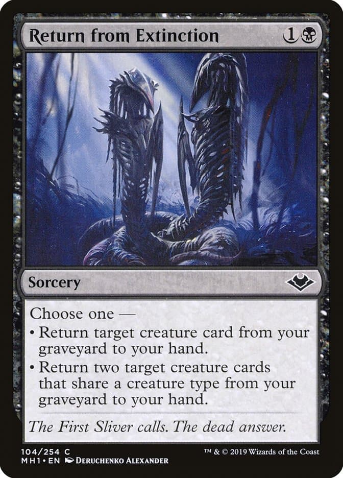 Return from Extinction [Modern Horizons] Foil
