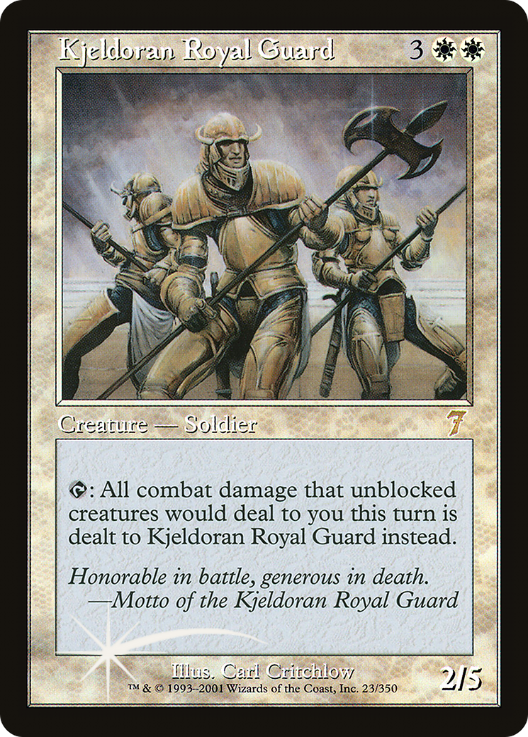 Kjeldoran Royal Guard [Seventh Edition] Foil