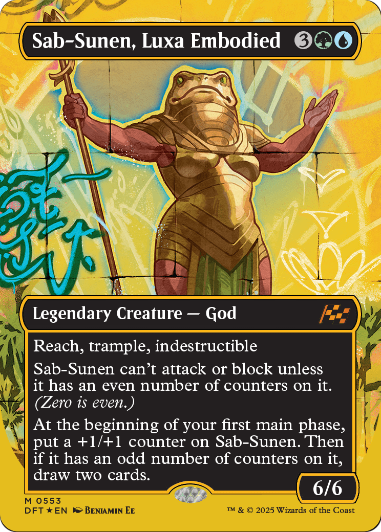 Sab-Sunen, Luxa Embodied |  Foil (553) [Aetherdrift]