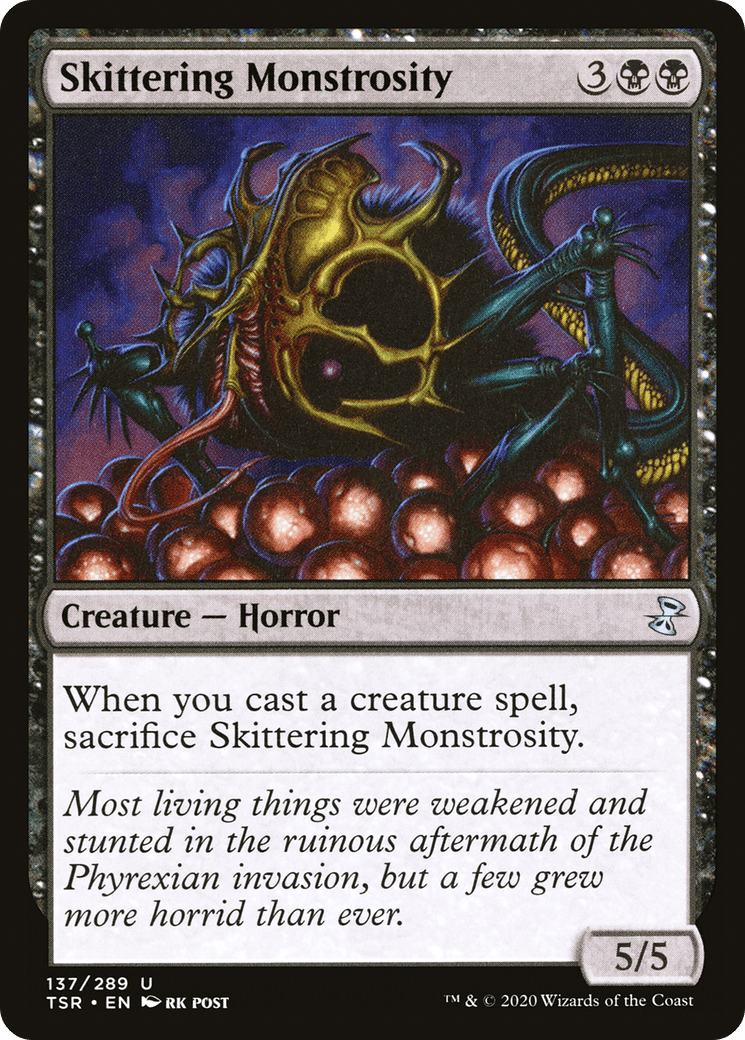 Skittering Monstrosity [Time Spiral Remastered] Foil