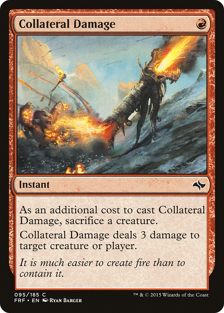 Collateral Damage [Fate Reforged] Foil