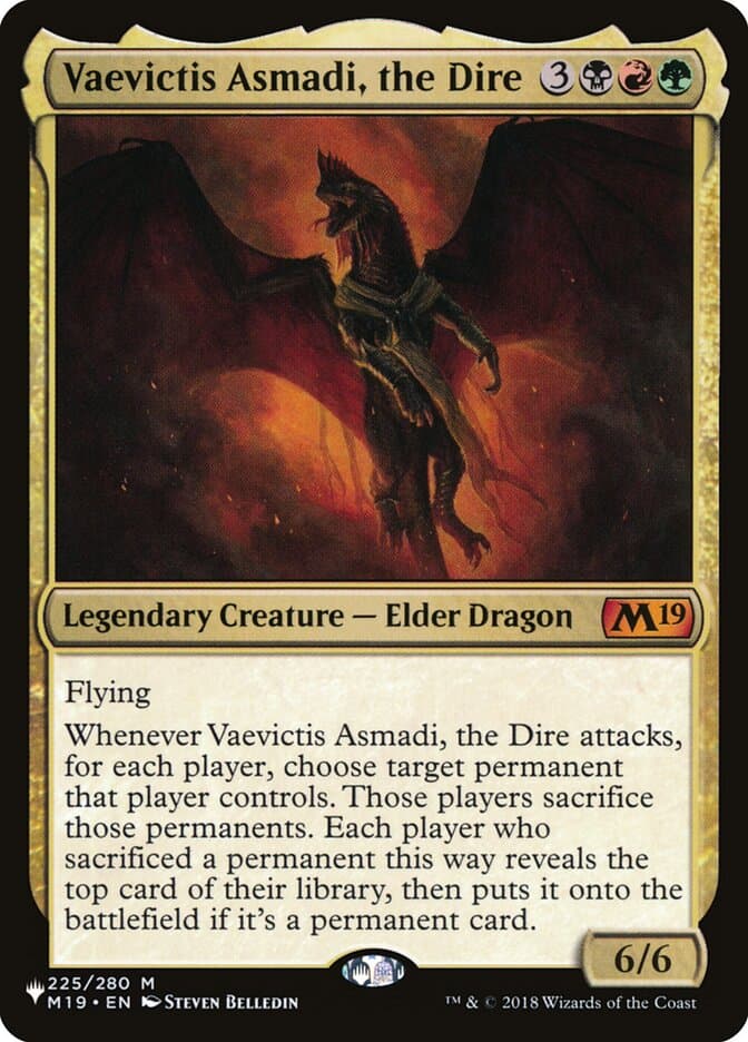 Vaevictis Asmadi, the Dire |  (M19-225) [The List]