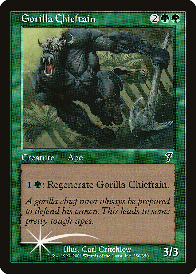 Gorilla Chieftain [Seventh Edition] Foil