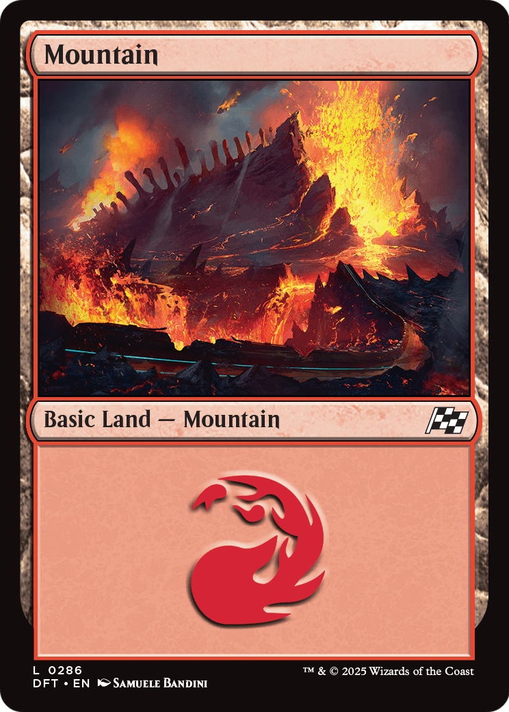 Mountain |  (286) [Aetherdrift]