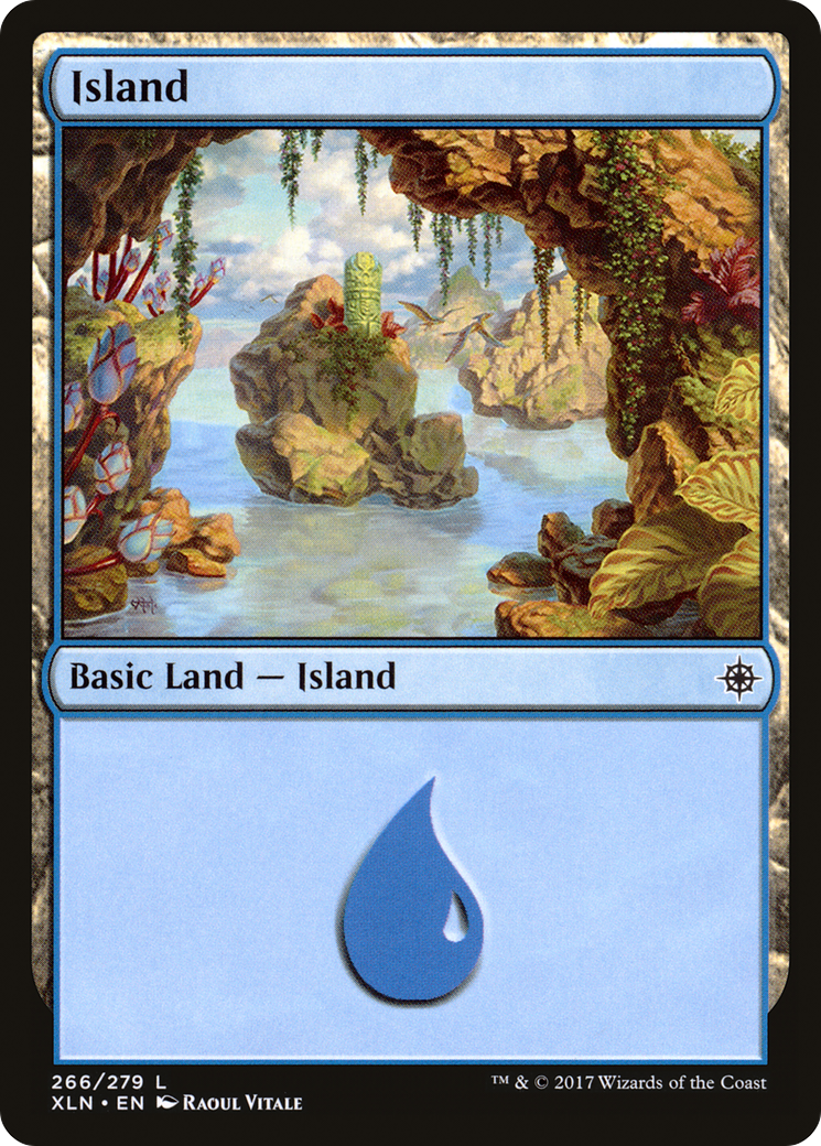 Island (266) [Ixalan] Foil