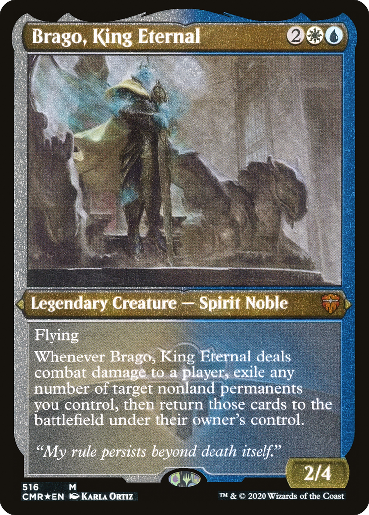 Brago, King Eternal (516) [Commander Legends]  Foil