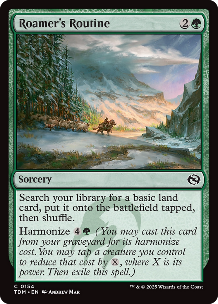 Roamer's Routine (154) [Tarkir: Dragonstorm]