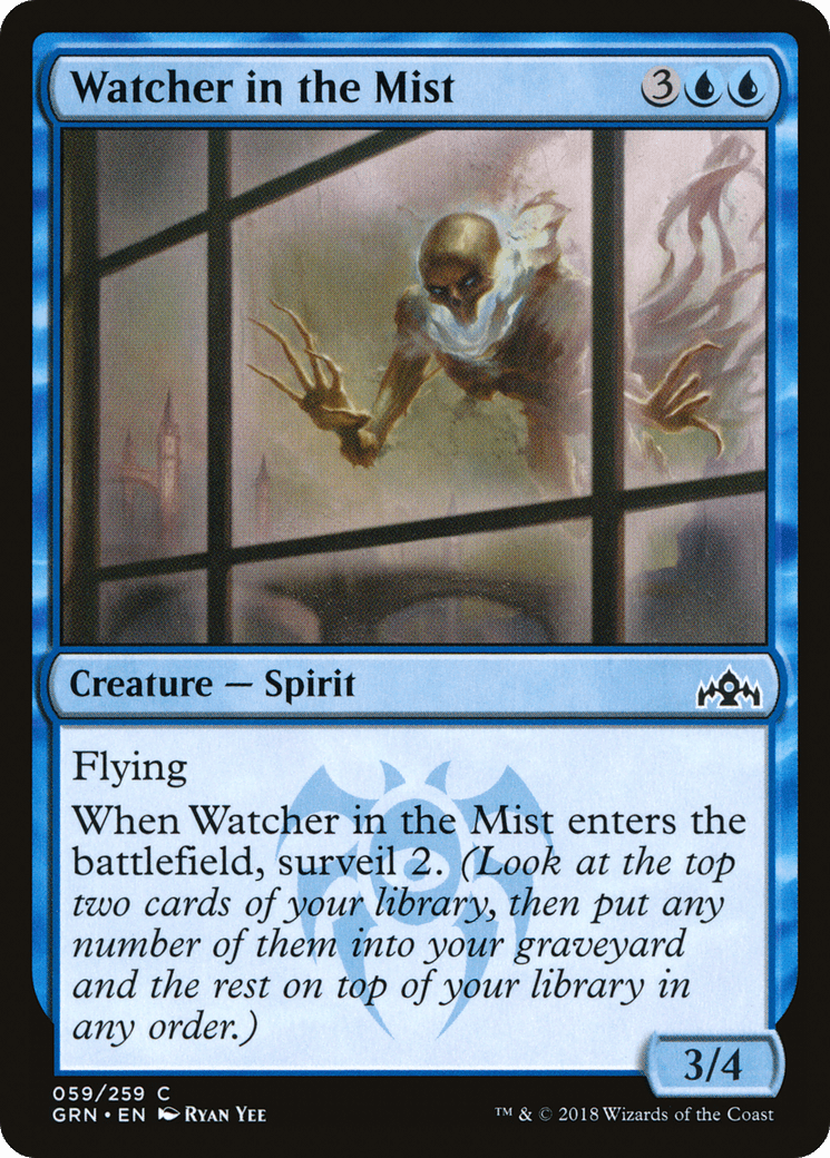 Watcher in the Mist [Guilds of Ravnica] Foil