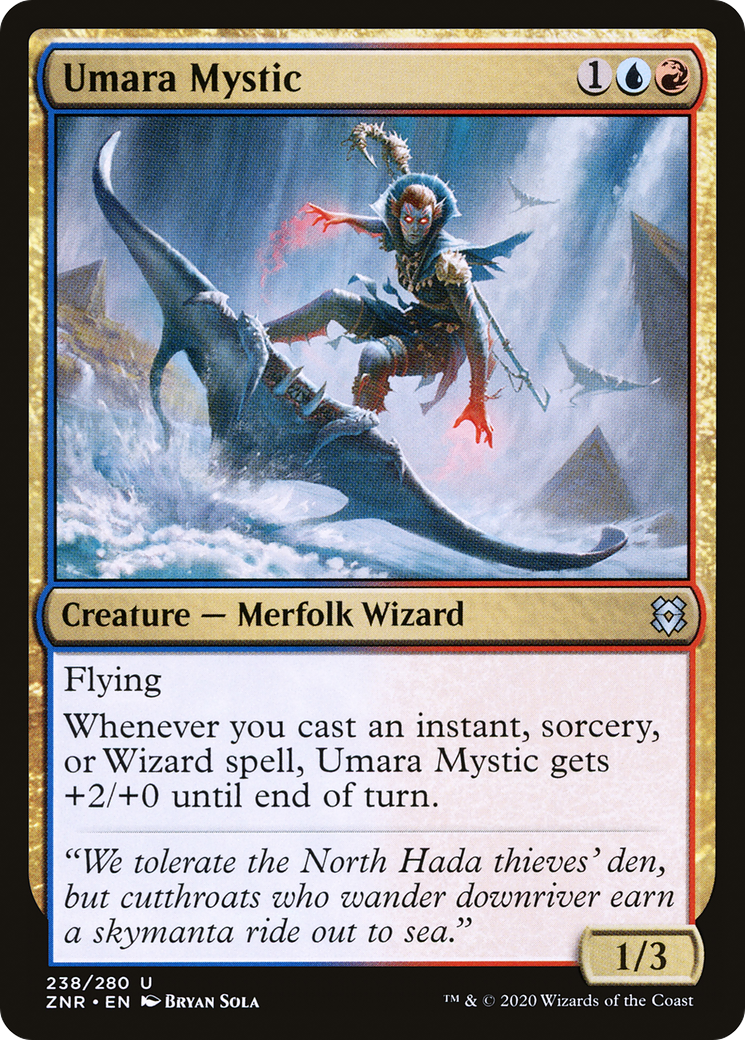 Umara Mystic [Zendikar Rising] Foil