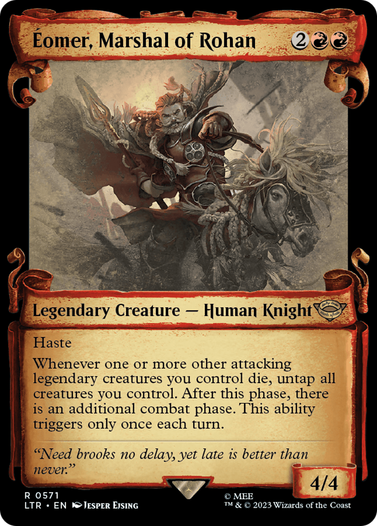 Eomer, Marshal of Rohan [The Lord of the Rings: Tales of Middle-Earth Showcase Scrolls] Foil