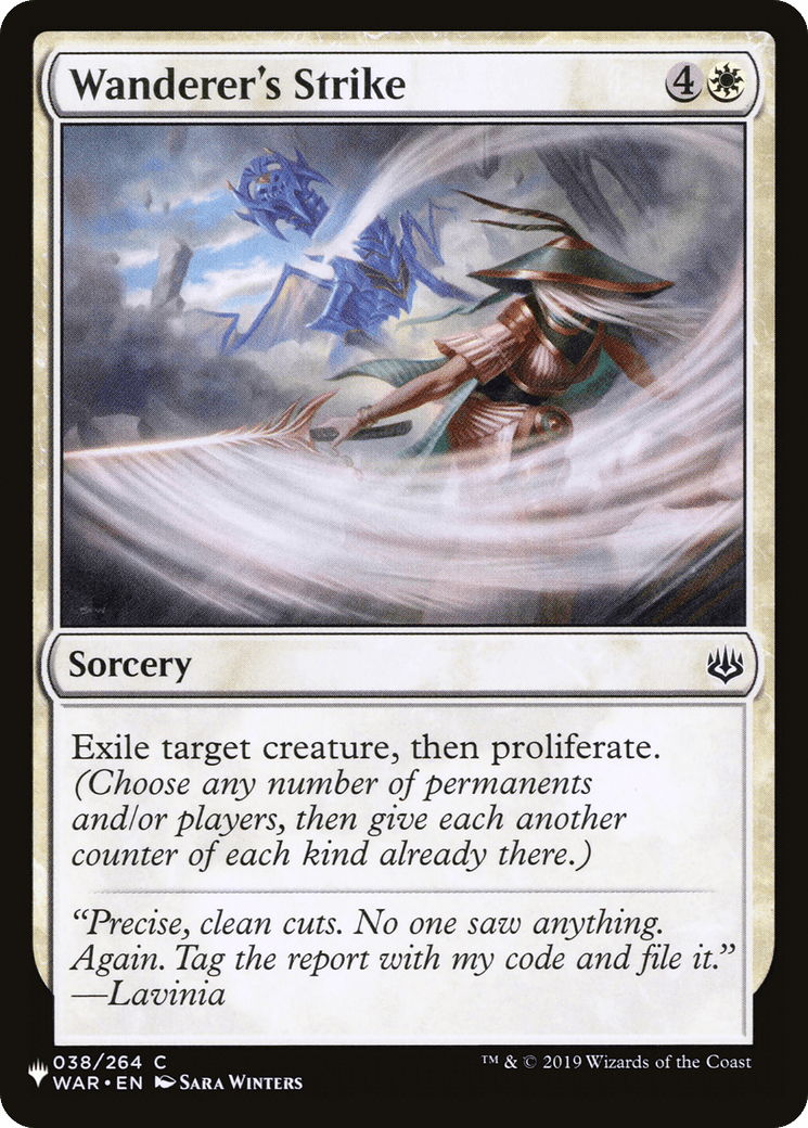 Wanderer's Strike |  (WAR-38) [The List]