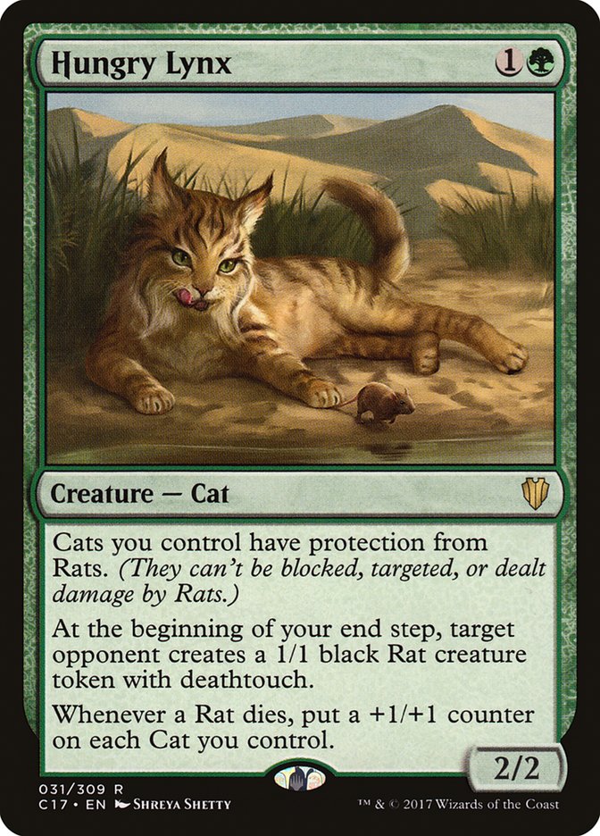 Hungry Lynx 31/309 (Commander 2017) 