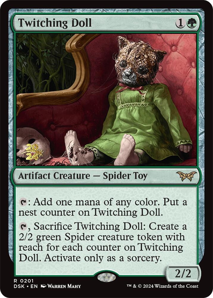 Twitching Doll 201s/180 (Prerelease Cards)  - Foil