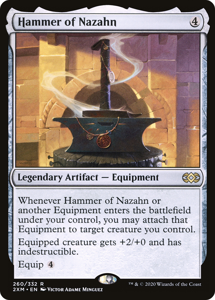 Hammer of Nazahn [Double Masters] Foil
