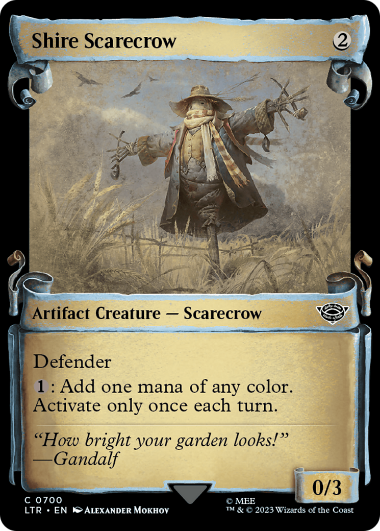 Shire Scarecrow [The Lord of the Rings: Tales of Middle-Earth Showcase Scrolls] Foil