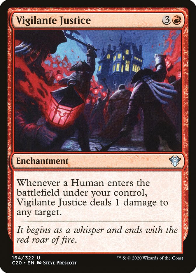Vigilante Justice 164/322 (Commander 2020) 