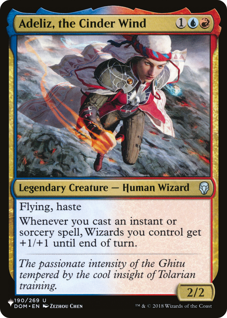 Adeliz, the Cinder Wind |  (DOM-190) [The List]