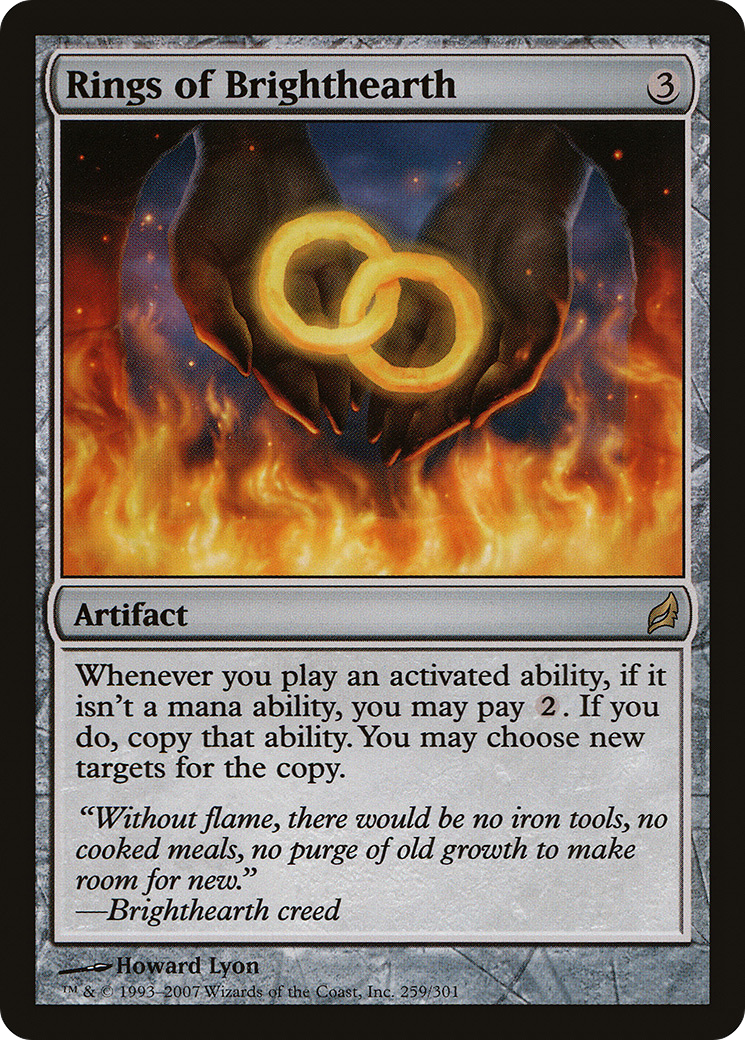 Rings of Brighthearth [Lorwyn] Foil