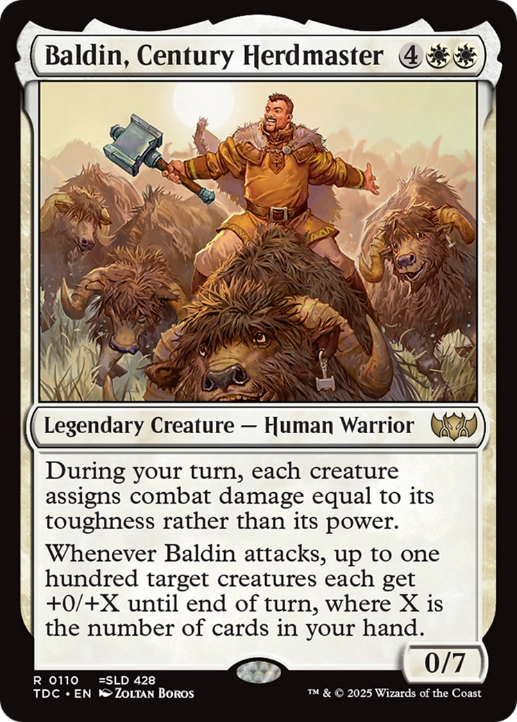 Baldin, Century Herdmaster (110) [Commander: Tarkir: Dragonstorm]