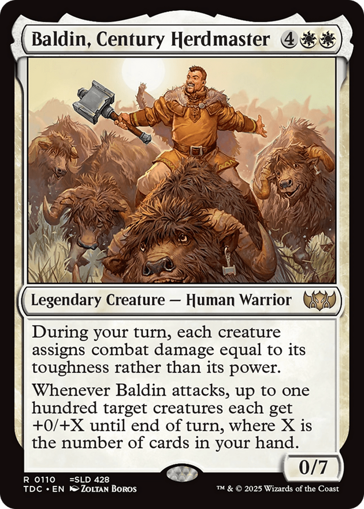 Baldin, Century Herdmaster (110) [Commander: Tarkir: Dragonstorm]