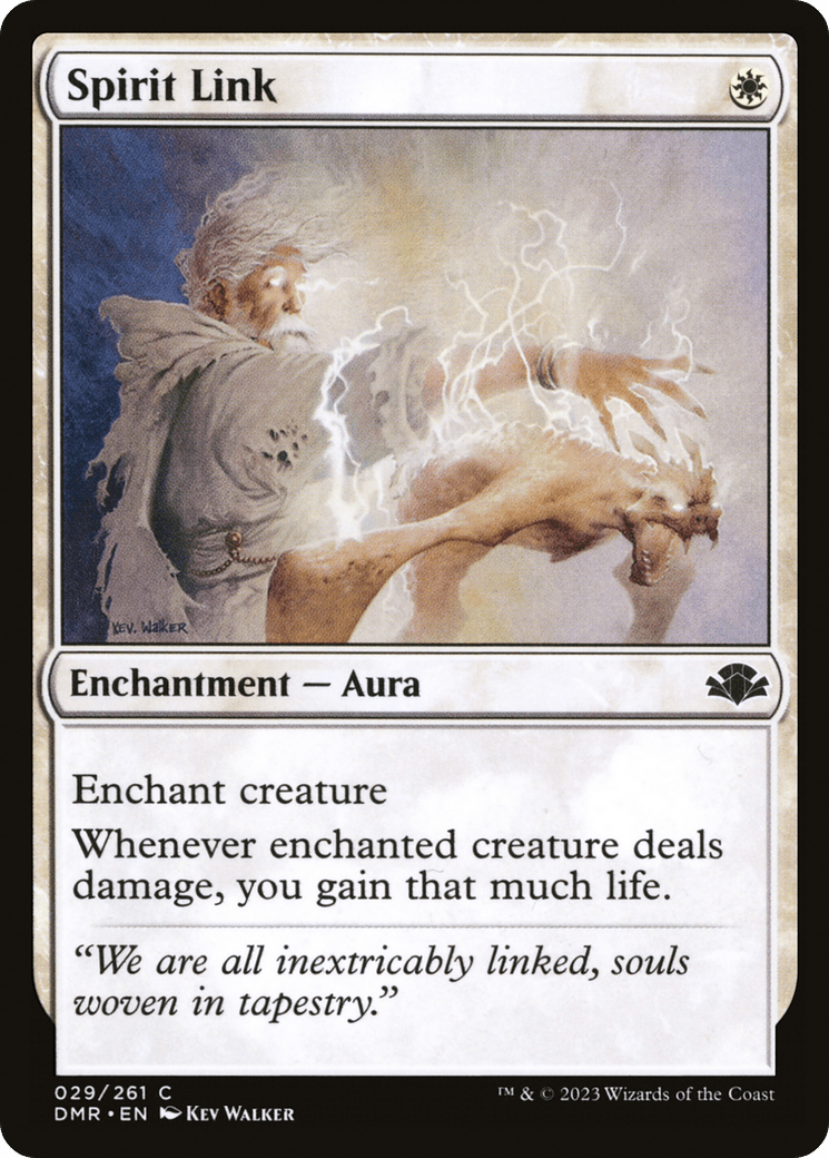 Spirit Link [Dominaria Remastered] Foil