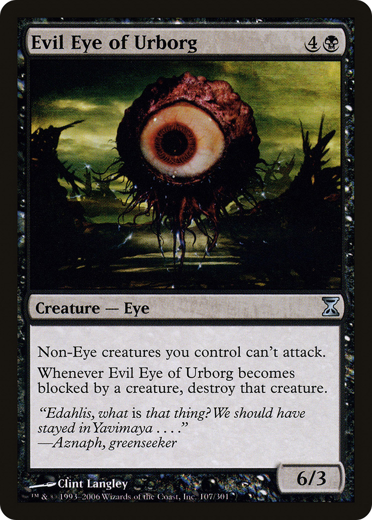 Evil Eye of Urborg [Time Spiral] Foil