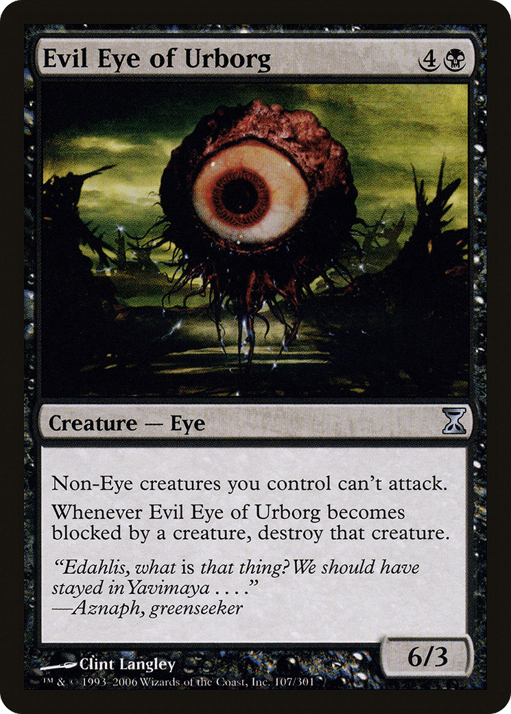 Evil Eye of Urborg [Time Spiral] Foil