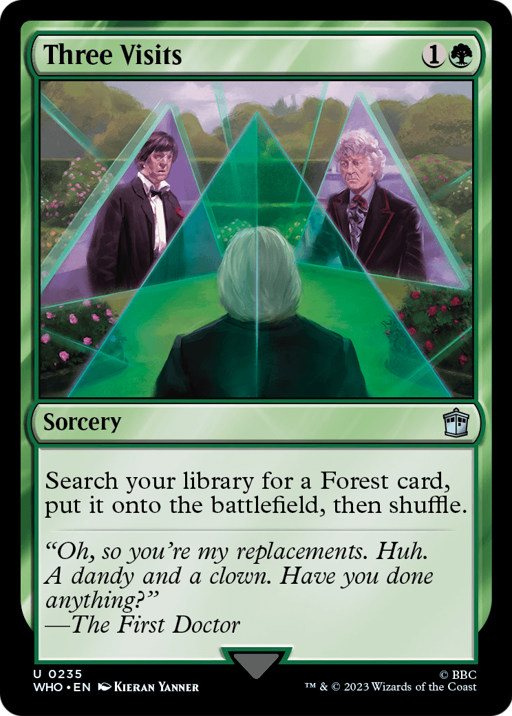 Three Visits [Doctor Who] Foil