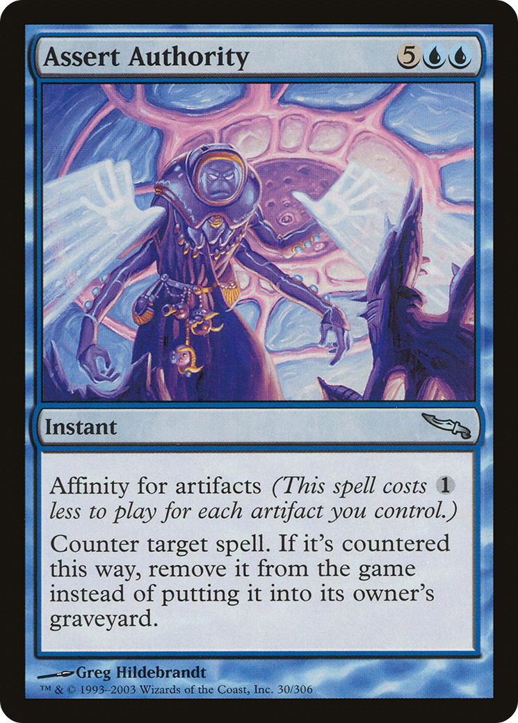 Assert Authority [Mirrodin] Foil