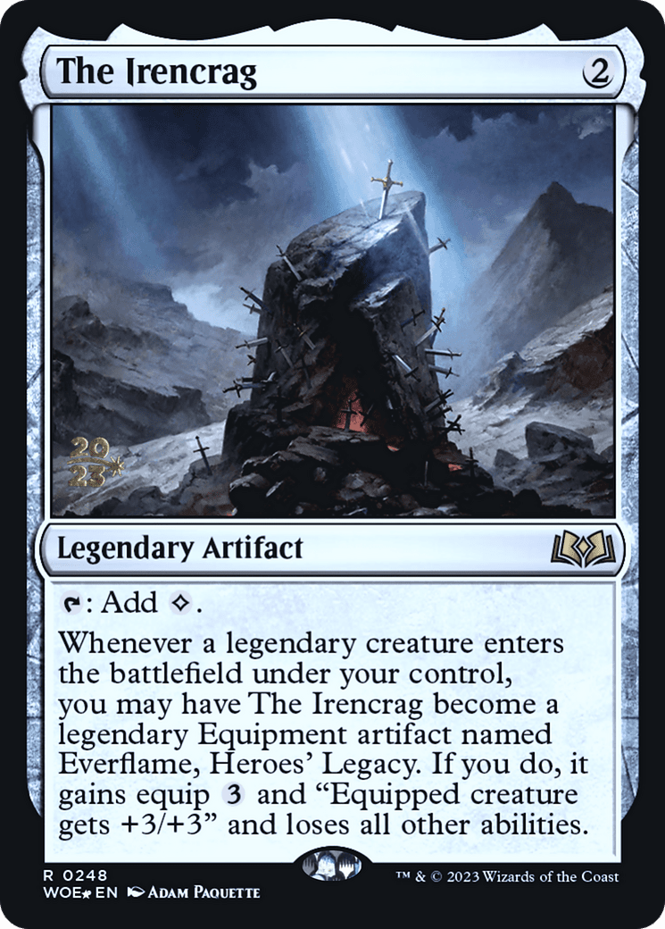 The Irencrag [Wilds of Eldraine Prerelease Promos]