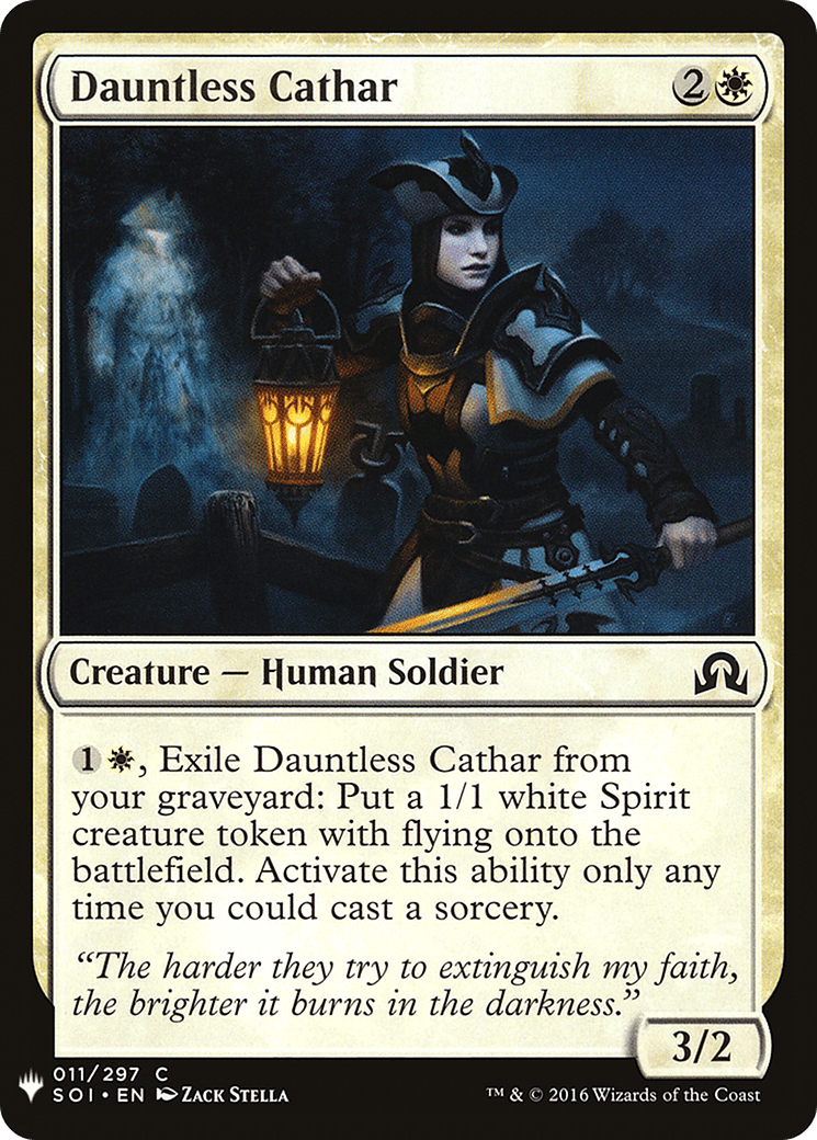 Dauntless Cathar |  (SOI-11) [The List]